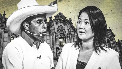 Presidenciales en Perú, Pedro Castillo y Keiko Fujimori