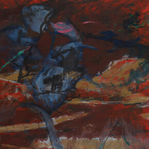 Bernd Koberling, Blütenschuss, 1988. Courtesy of Contemporary Fine Arts