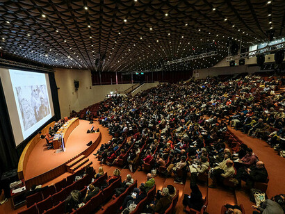 Il pubblico dell’aula magna