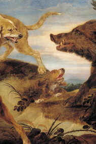 De Vos Paul, Caccia al cinghiale selvatico, 1630-1672 circa. Galleria Sabauda, Torino, Italia 