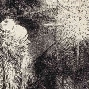 Rembrandt & Menzel. Courtesy of Gemäldegalerie