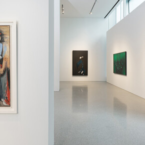 Norman Lewis, Jumping jive, exhibition view. Courtesy of Michael Rosenfeld Gallery