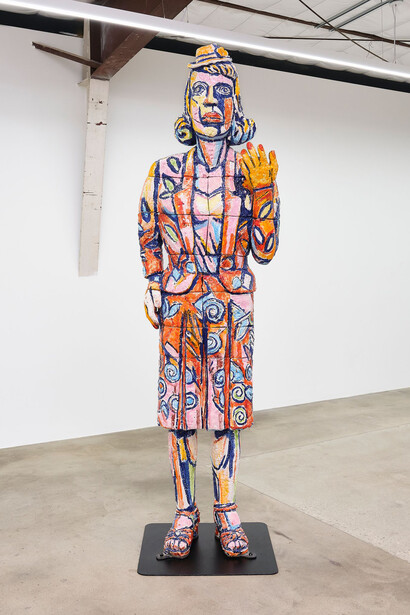 Viola Frey, Largest grandmother, 1987. Courtesy of The Pit 