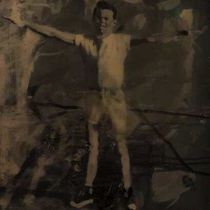 Exercise and health series - Oil and Wax on Wood 2016