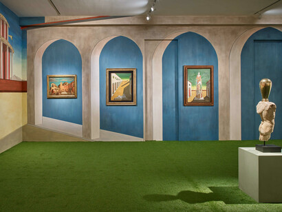 Metafisica Installation. Courtesy of Nahmad Projects, London. Photos by Stephen White