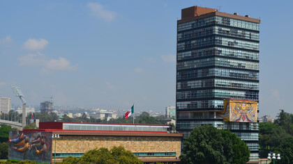 L'Université Nationale Autonome du Mexique. Courtesy of UNAM