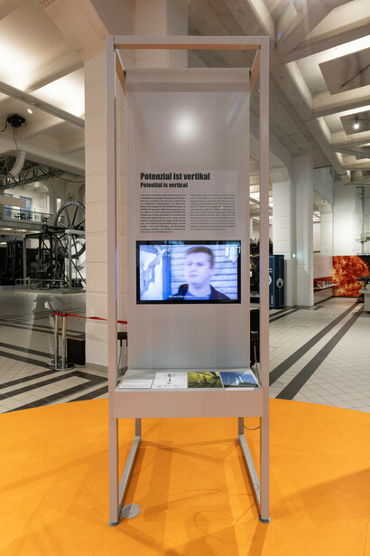 Innovation corner, ausstellungsansicht. Mit freundlicher genehmigung des Technischen Museums Wien