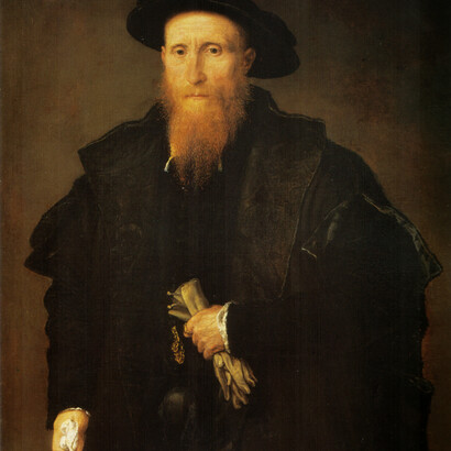 Lorenzo Lotto, Gentiluomo con i guanti