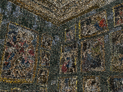 Here and There: Textile Drawings. Courtesy of Art Projects International