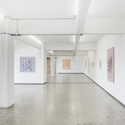 Atsuki Fujimoto, Sense of the wind, sunlight, serene place, exhibition view. Courtesy of Saenger Gallery