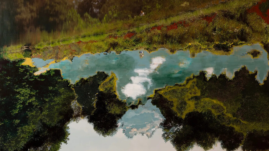 Angela West, It might last the summer and be gone by fall, 2024. Courtesy of Jackson Fine Art 