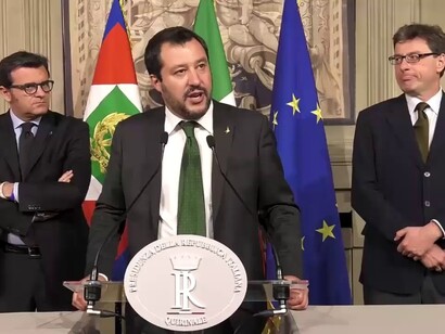 Matteo Salvini, leader della Lega