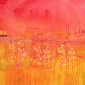 Frank Bowling. Courtesy of Marc Selwyn Fine Art 