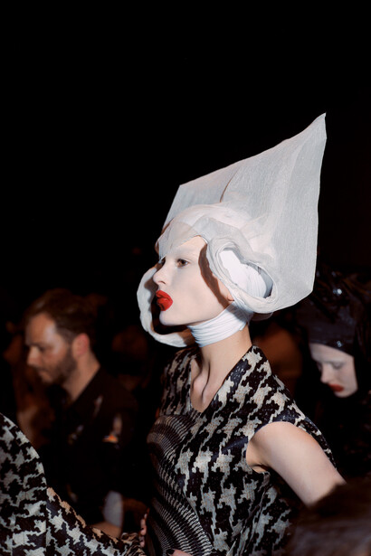 Untitled from the series ‘Alexander McQueen Working Process’ © Nick Waplington