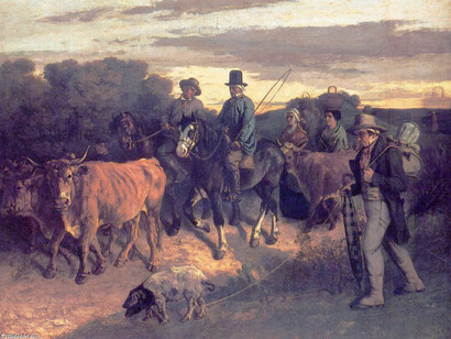 Gustave Courbet - Le Chêne de Flagey