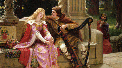 Edmund Blair Leighton, Tristano e Isotta