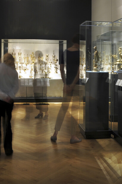 Bern's silver treasure. Courtesy of Bernisches Historisches Museum