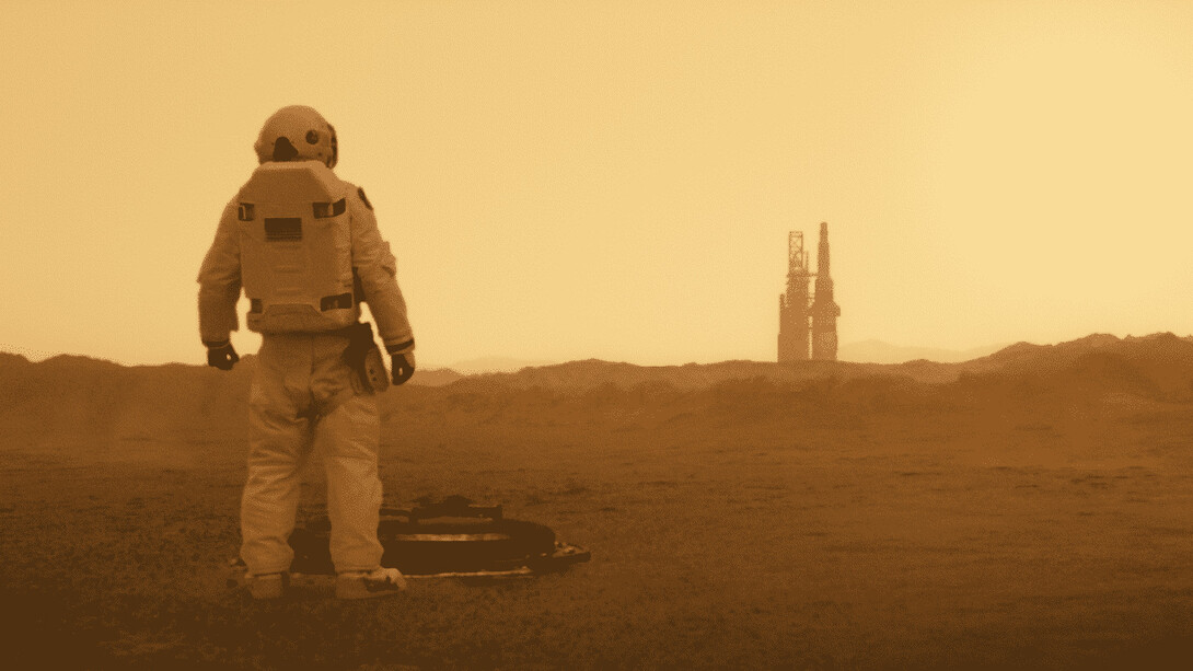 Marte viene rappresentato senza alcun reale interesse né fascino