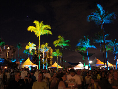 Tortuga Music Festival by night