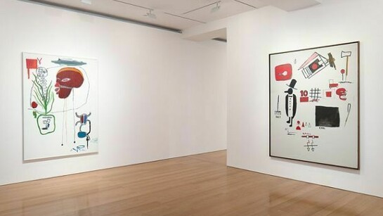 Jean-Michel Basquiat, Installation view