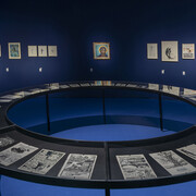 Andrea Pazienza, They don’t always die, exhibition view. Courtesy of Maxxi