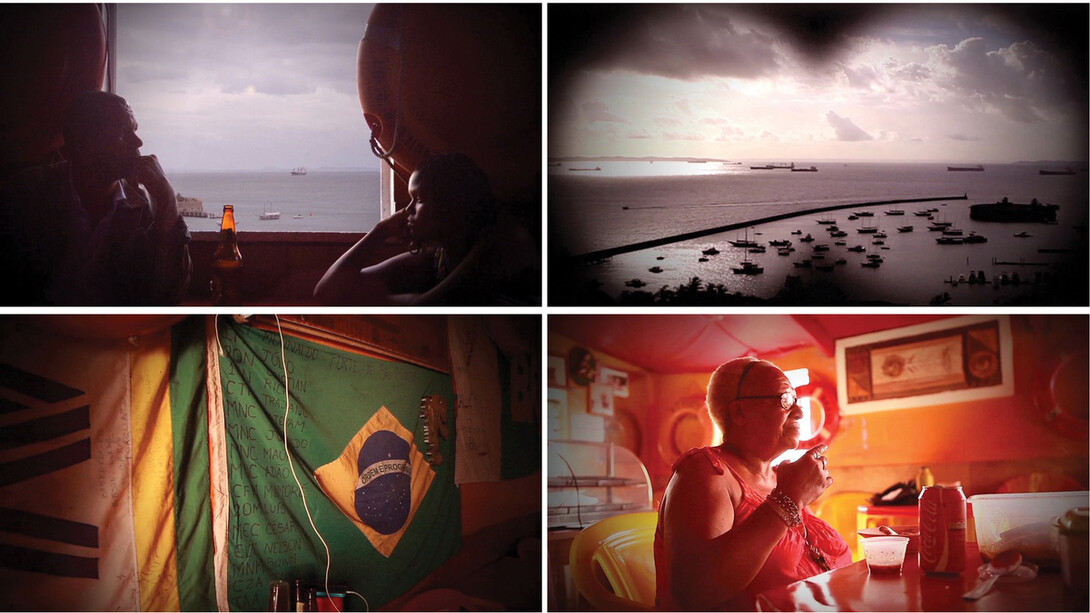 Virginia de Medeiros, manilas bar – casa da marinalva - da série em torno dos meus marítimos, 2014, fotografia e vídeo
4 fotografias 50 x 70 cm cada e um vídeo 8”55’