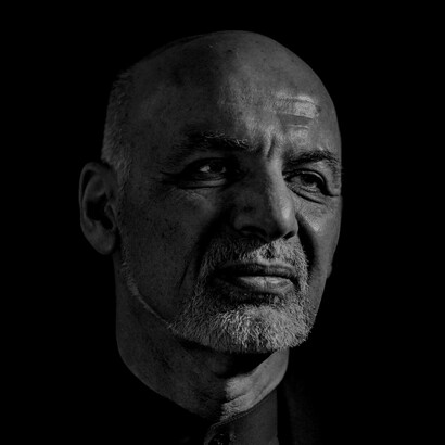 Ashraf Ghani, presidente do Afeganistão até 15 de agosto de 2021, quando o Talibã assumiu o controle do Afeganistão e Ashraf fugiu para o exílio