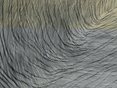 Linn Meyers, Exhibition view. Courtesy of Hirshhorn Museum and Sculpture Garden