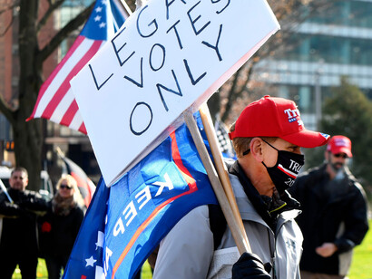 Simpatizantes trumpistas exigen que solo se cuenten los votos (subjetivamente) «legales»