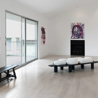 Zaachariaha Fielding, exhibition view. Courtesy of Albertz Benda