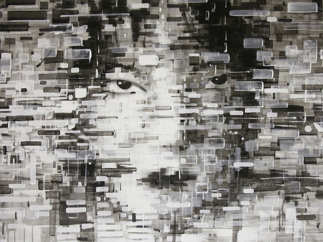 Giuseppe Linardi, Chinese Girl, oil on canvas, 120 x 130 cm