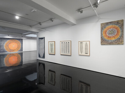 Daly river, exhibition view. Courtesy of Tolarno Galleries