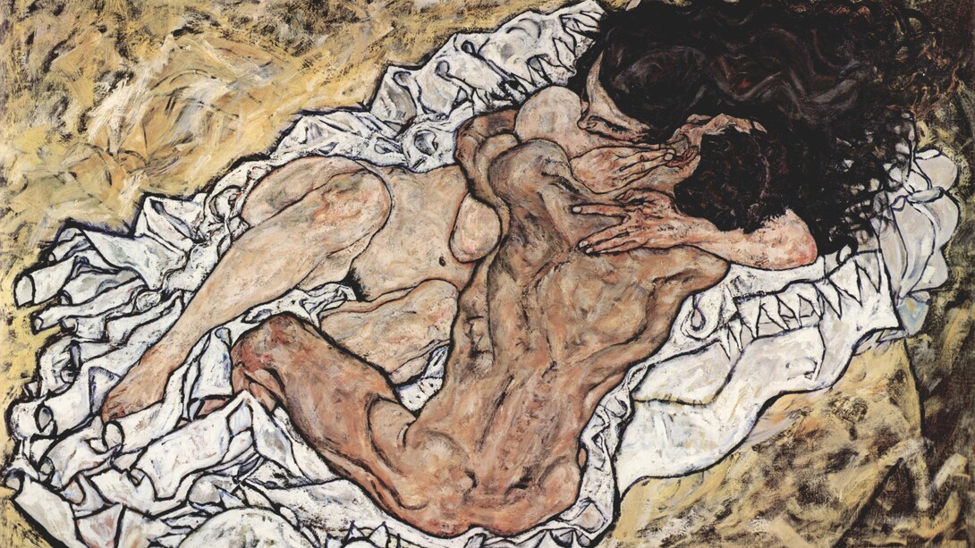 «El abrazo», Egon Schiele (1890-1918)