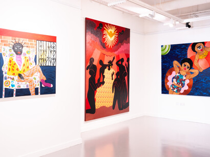 Mother of Mankind, installation view. Courtesy of HOFA Gallery