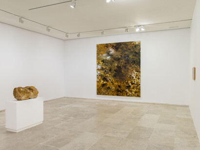 Varios artistas, Es solo una sensación, vista de exhibición. Cortesía del Museo Patio Herreriano