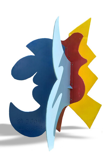 David Hayes, Capricorn, 2004, 66x55x45 inches. Courtesy of the Estate of David Hayes and Burgess Modern + Contemporary