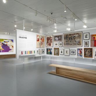 Joan Semmel, In the flesh, exhibition view. Courtesy of the Jewish Museum