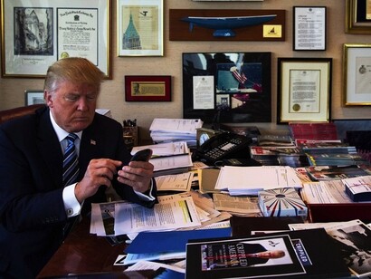 Trump: cuando tuitea, el mundo tiembla (cada vez menos)