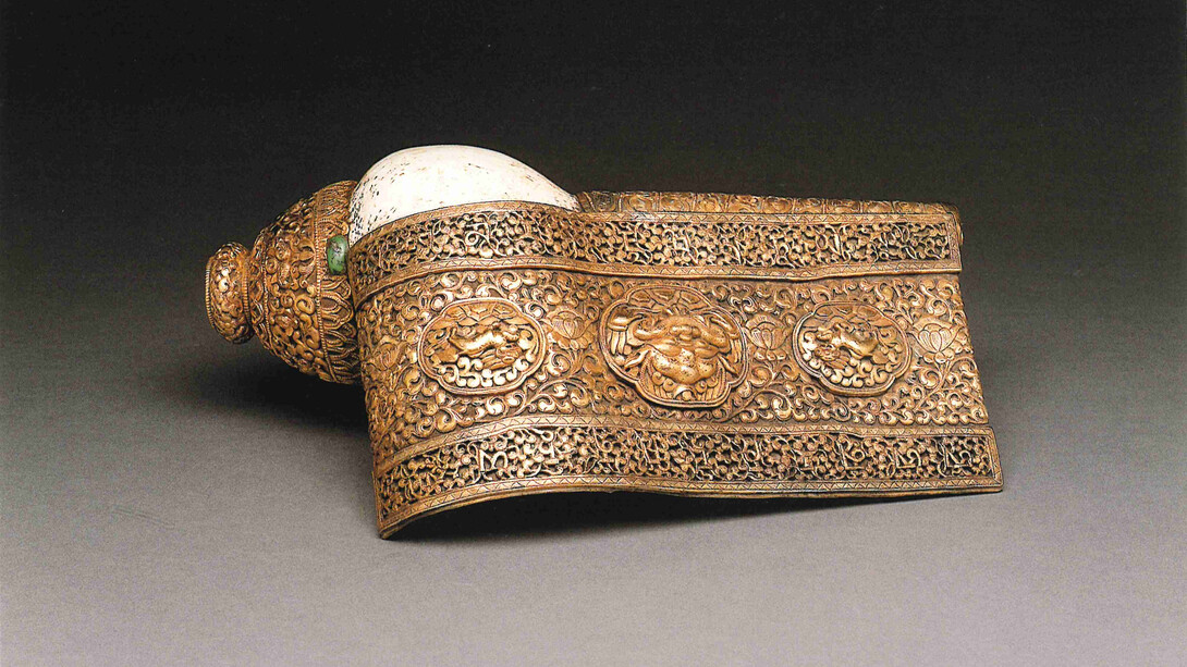 Buddhist pilgrimage. Treasures from the donation of The Tsui Art Foundation, artwork in exhibition. Courtesy of Hong Kong Heritage Museum