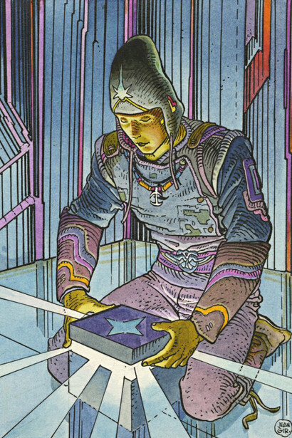 Moebius (Jean Giraud, dit), Starwatcher, 1986. Courtoisie du Centre Pompidou