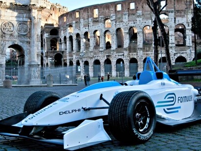 La Formula E arriva al Colosseo
