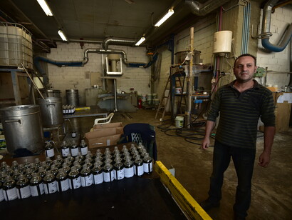 VioMe worker-governed cleaning agents factory, Thessoliniki (Greece) © Ashish Kothari