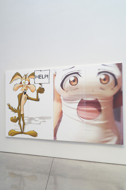 Helpp. Courtesy of Mary Boone Gallery