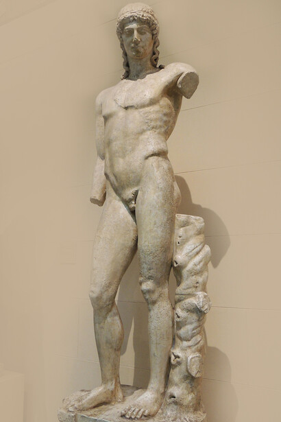 Tiber Apollo, molde en el Museo Pushkin, Moscú
