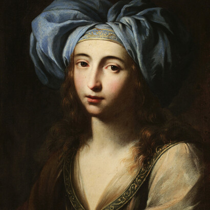 Ginevra Cantofoli, Joven mujer vestida a la oriental (detalle)