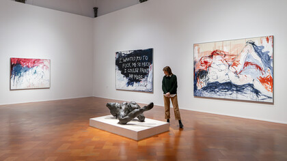 Tracey Emin, Sex and solitude, vista della mostra. Per gentile concessione di Palazzo Strozzi