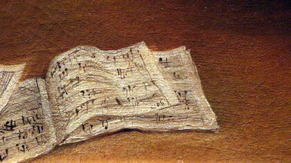 Pietro Longhi, Il concertino, particolare