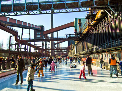 L'ex miniera di Zollverein a Essen. Ph Matthias Duschner