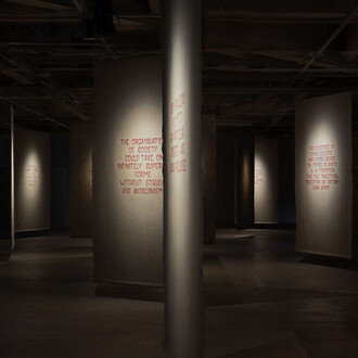 Axel Straschnoy, We believe and accept that these beings exist, exhibition view. Courtesy of EMMA
