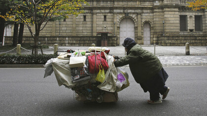 In the alleviation of poverty, poor people only acquire the right to survive